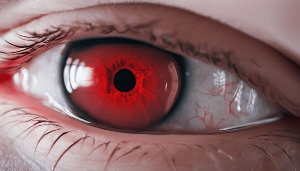 Identifier et traiter une petite bulle transparente dans le blanc de l’œil