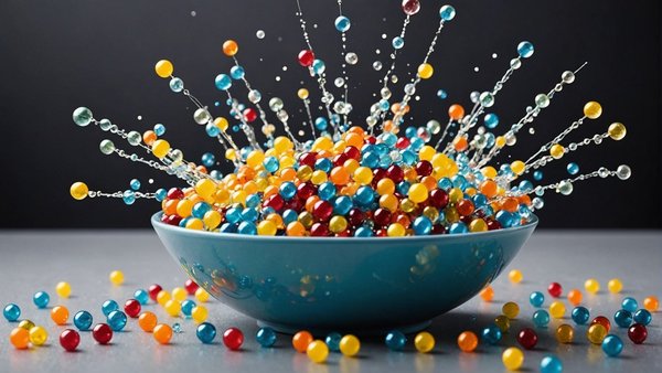 Une explosion de senteurs avec les mini billes de bain effervescentes